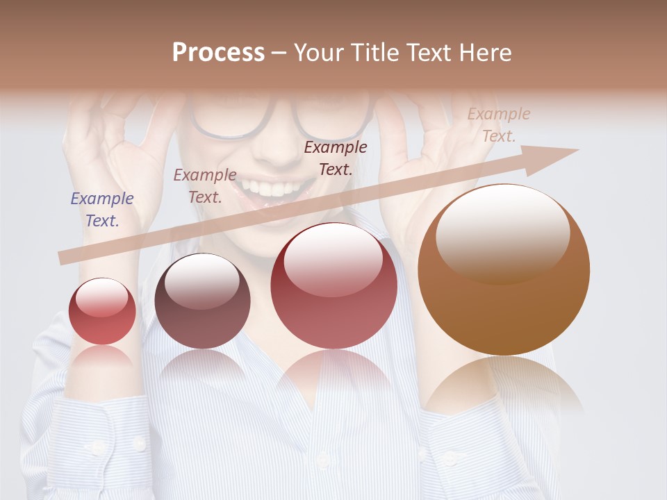 Background Looking Glasses PowerPoint Template