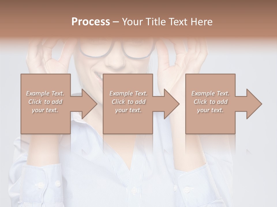 Background Looking Glasses PowerPoint Template