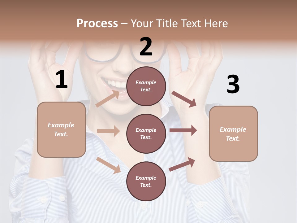 Background Looking Glasses PowerPoint Template