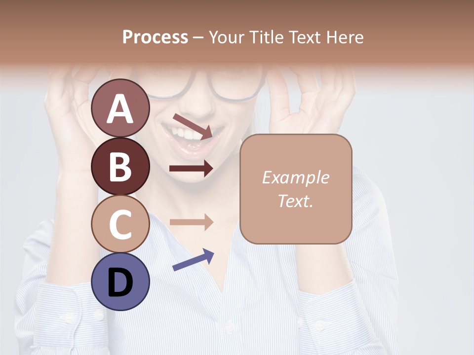 Background Looking Glasses PowerPoint Template