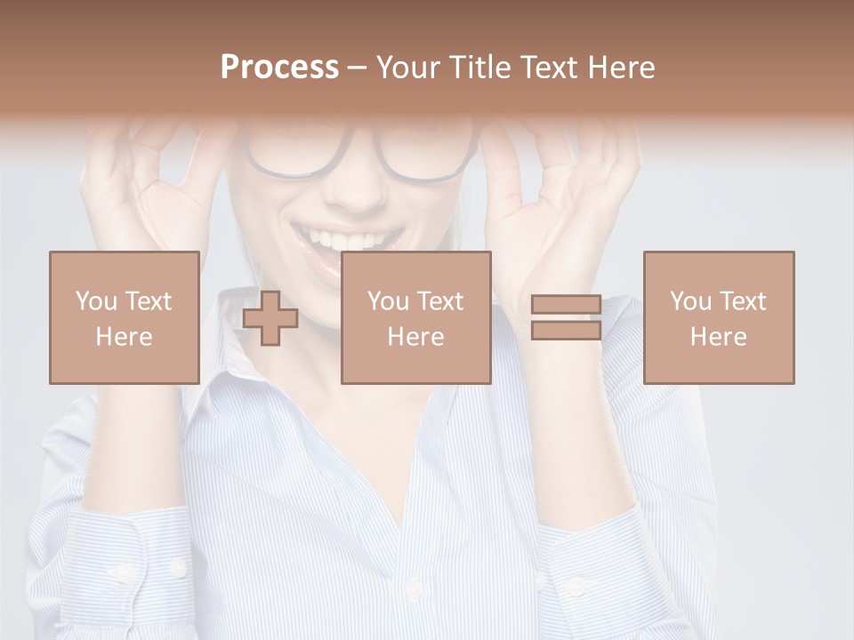 Background Looking Glasses PowerPoint Template