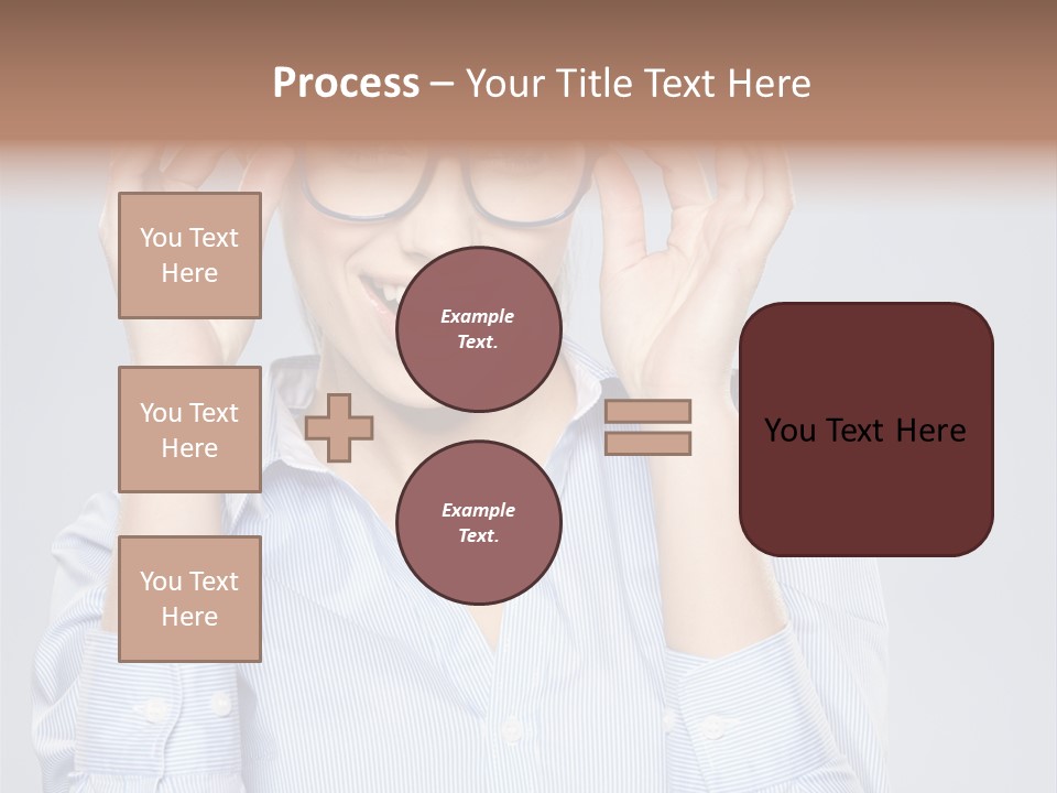 Background Looking Glasses PowerPoint Template