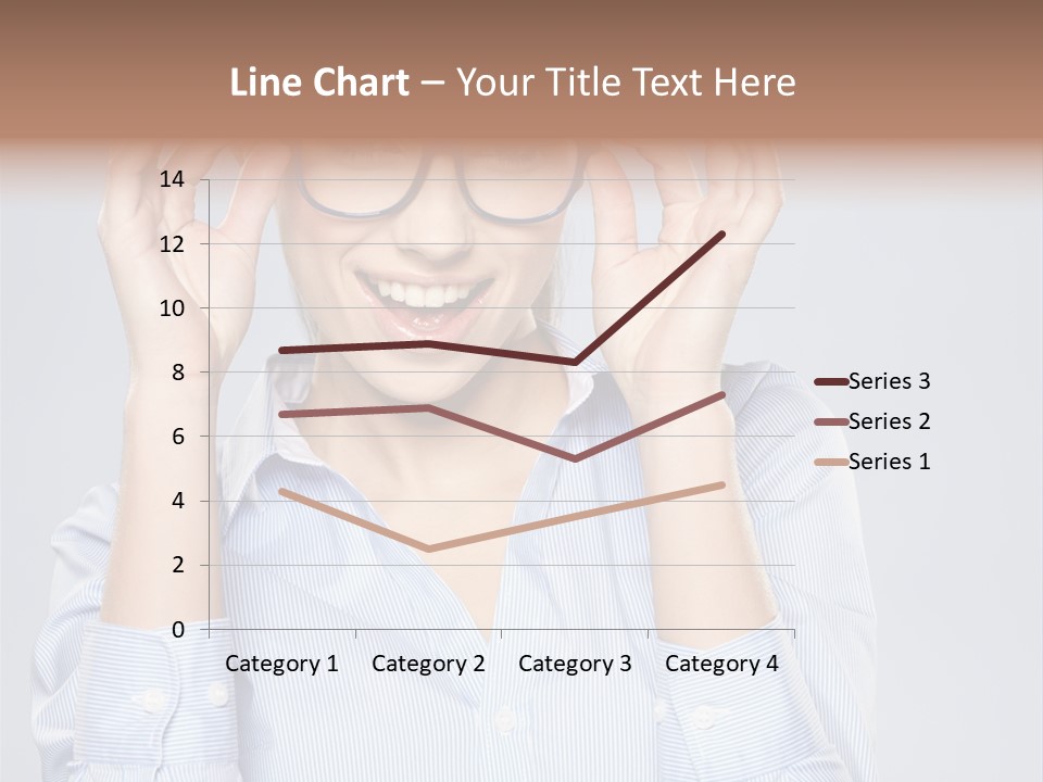 Background Looking Glasses PowerPoint Template