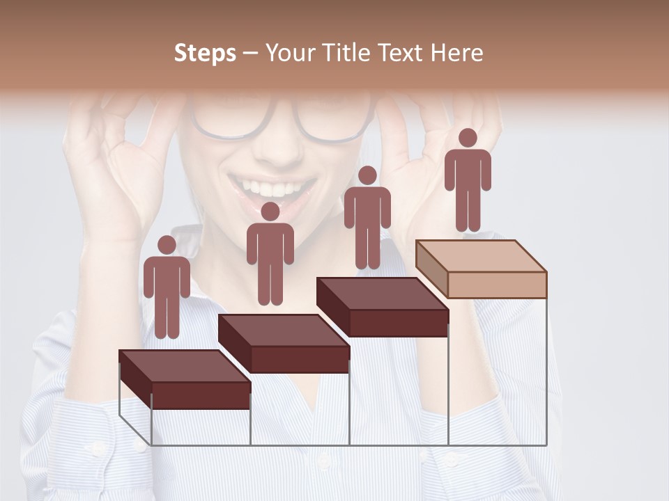 Background Looking Glasses PowerPoint Template