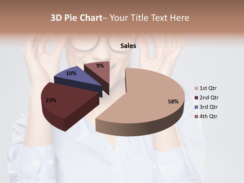 Background Looking Glasses PowerPoint Template
