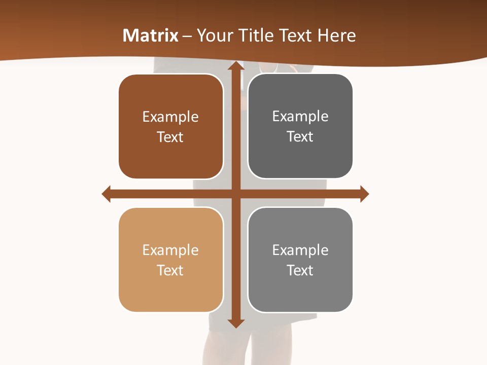 Girl Work People PowerPoint Template