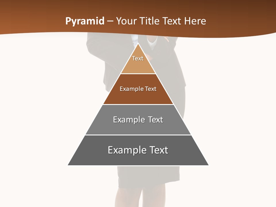 Girl Work People PowerPoint Template