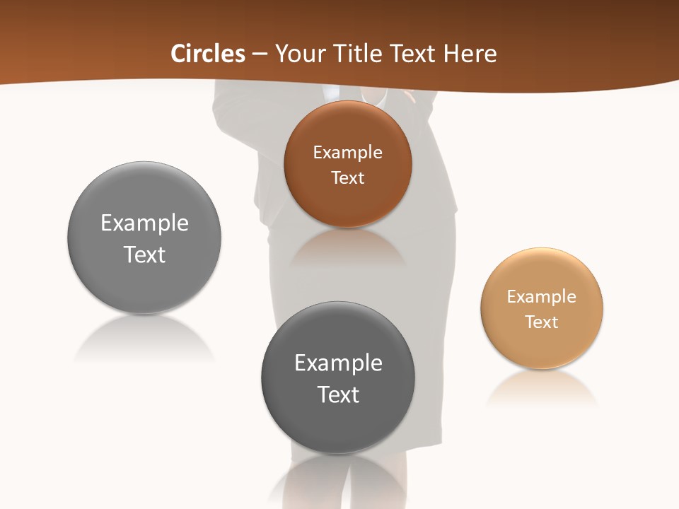 Girl Work People PowerPoint Template