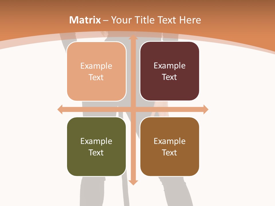 Lady Holiday White PowerPoint Template