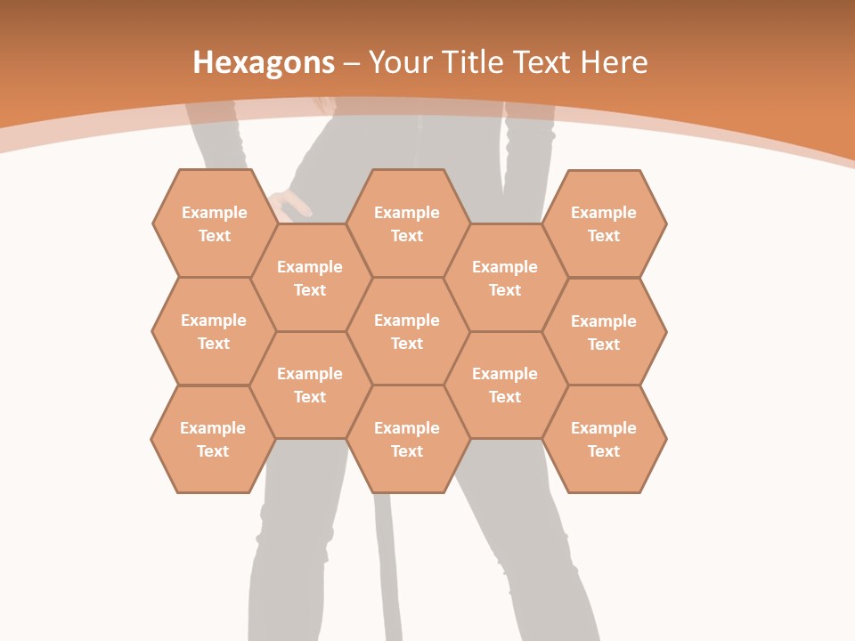 Lady Holiday White PowerPoint Template