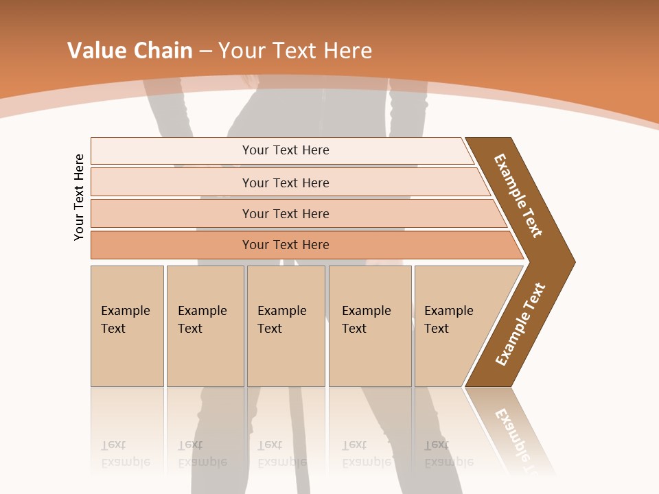Lady Holiday White PowerPoint Template