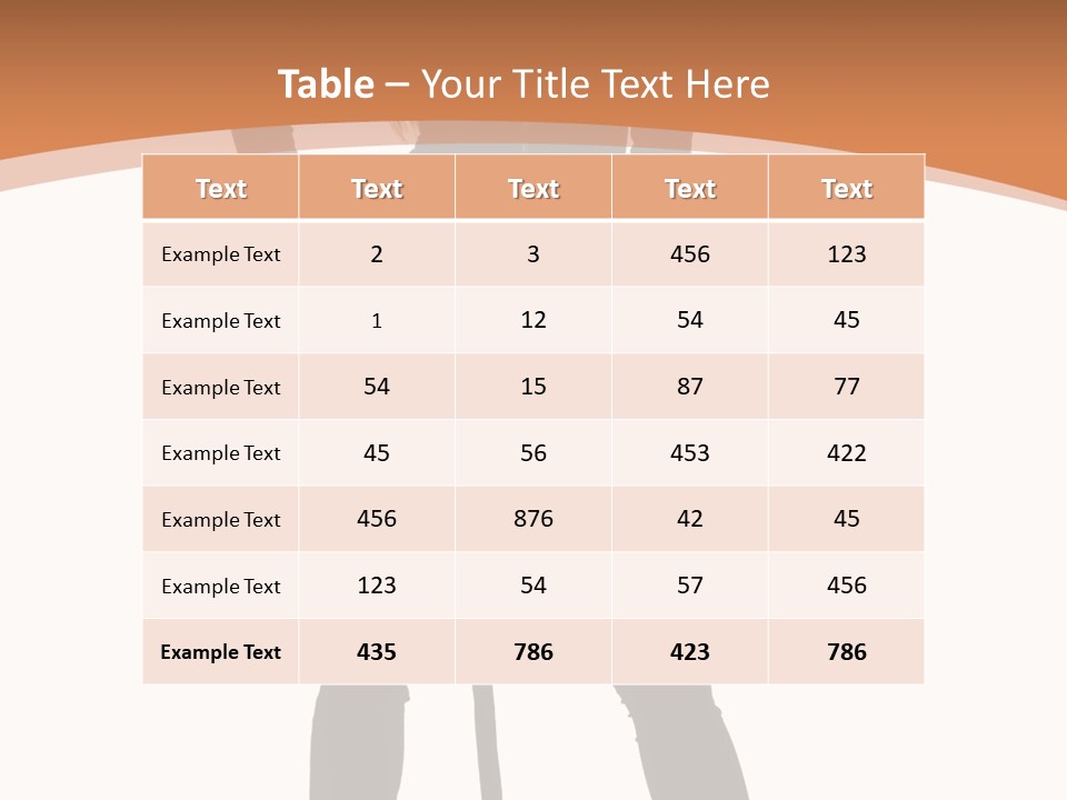 Lady Holiday White PowerPoint Template