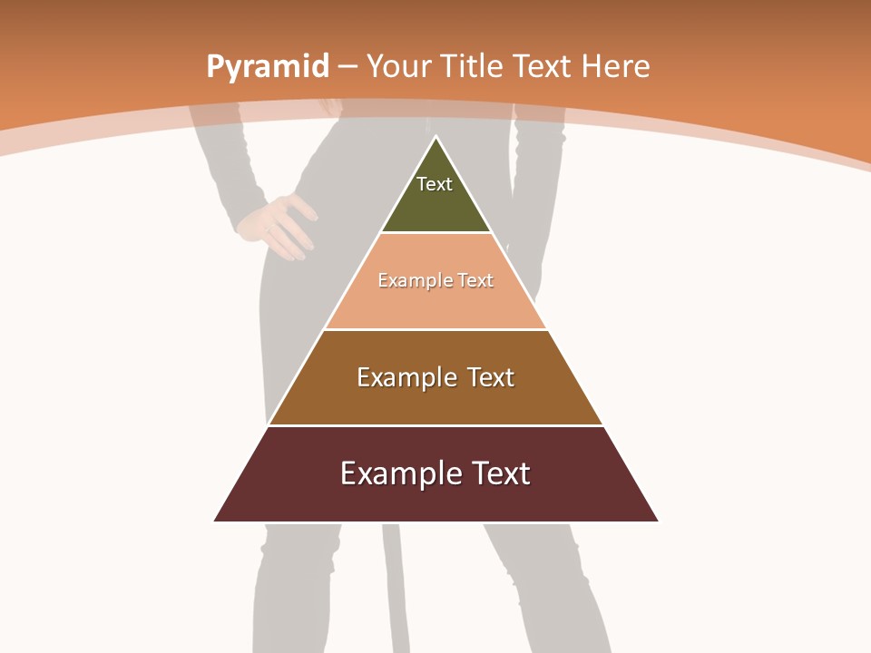 Lady Holiday White PowerPoint Template