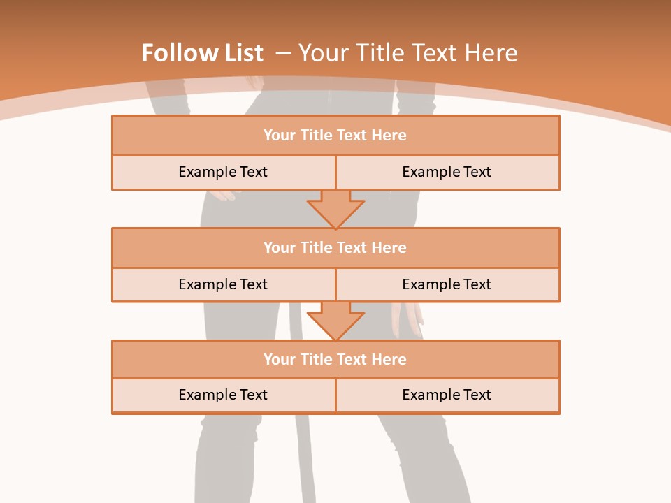 Lady Holiday White PowerPoint Template