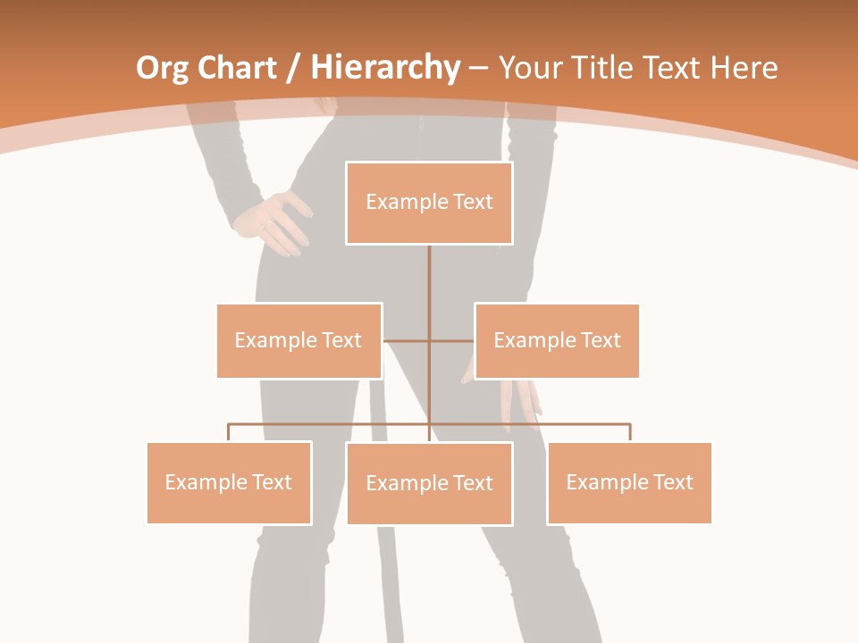 Lady Holiday White PowerPoint Template