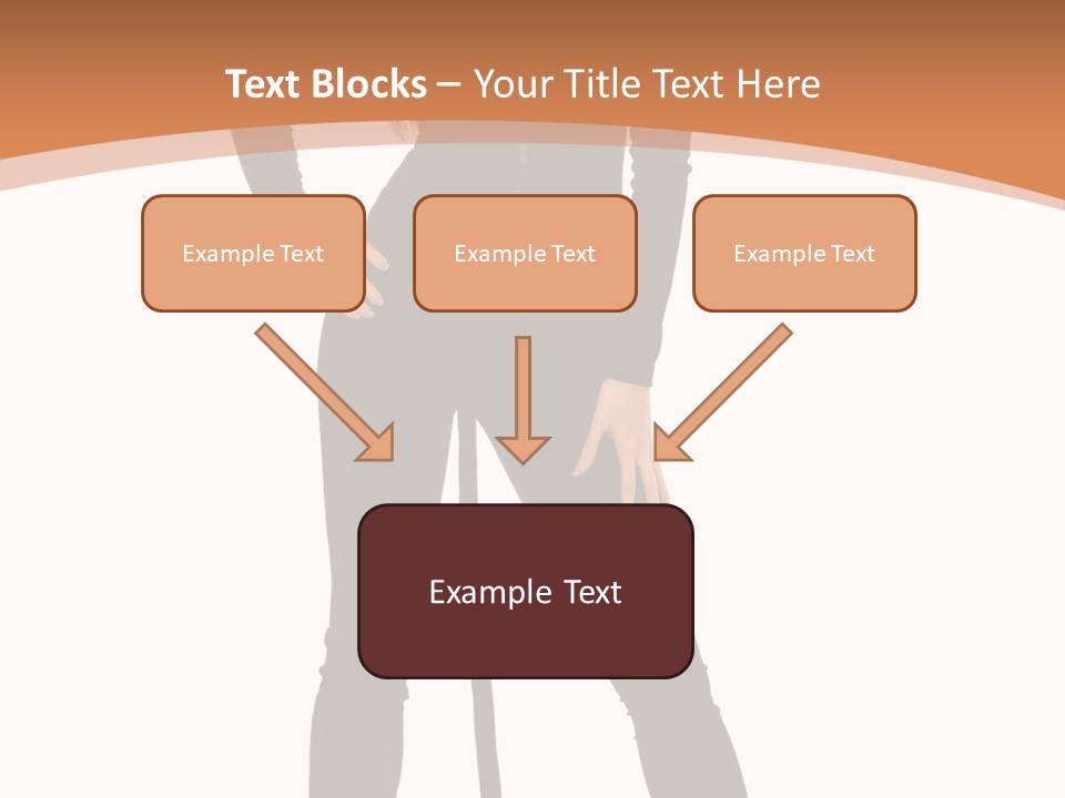 Lady Holiday White PowerPoint Template