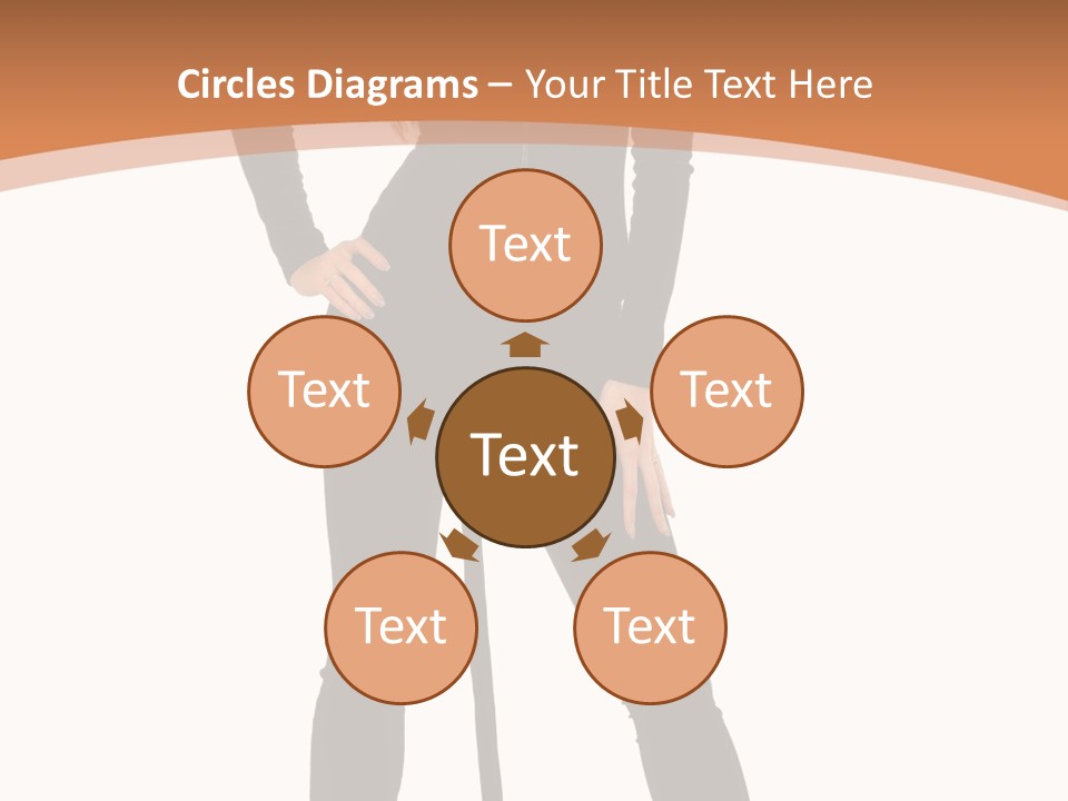 Lady Holiday White PowerPoint Template