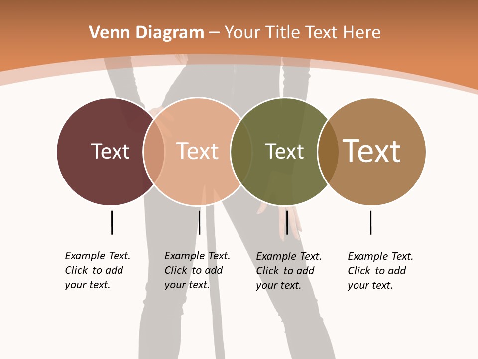 Lady Holiday White PowerPoint Template