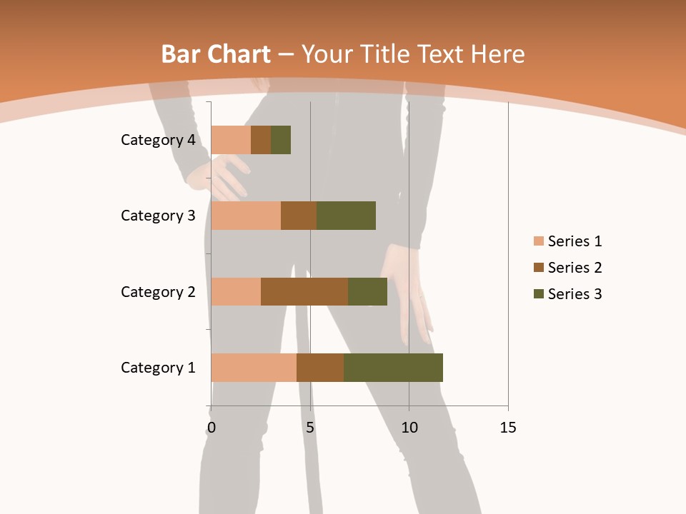 Lady Holiday White PowerPoint Template