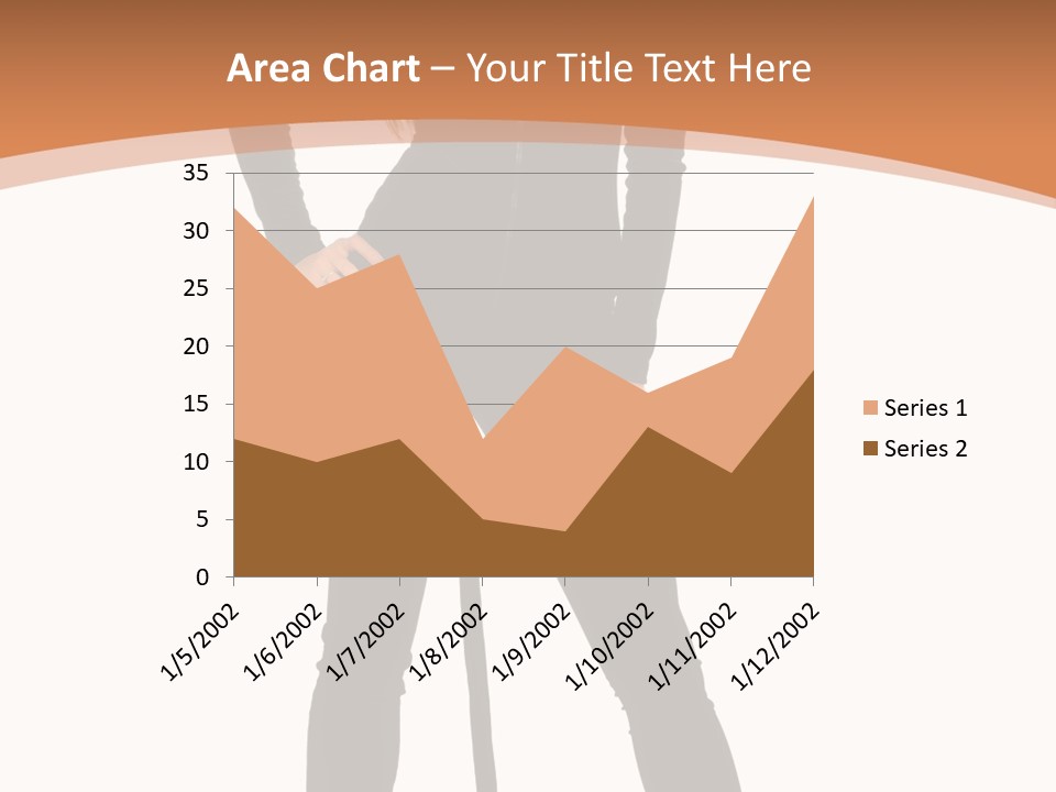 Lady Holiday White PowerPoint Template