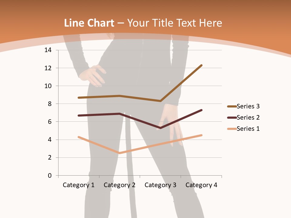 Lady Holiday White PowerPoint Template