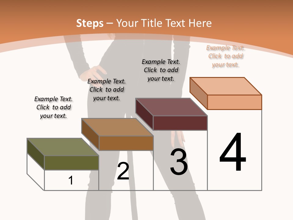 Lady Holiday White PowerPoint Template