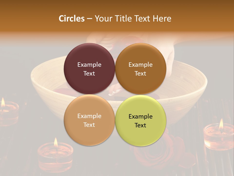 Water Skincare Therapy PowerPoint Template