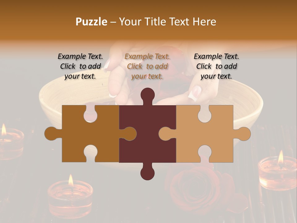 Water Skincare Therapy PowerPoint Template