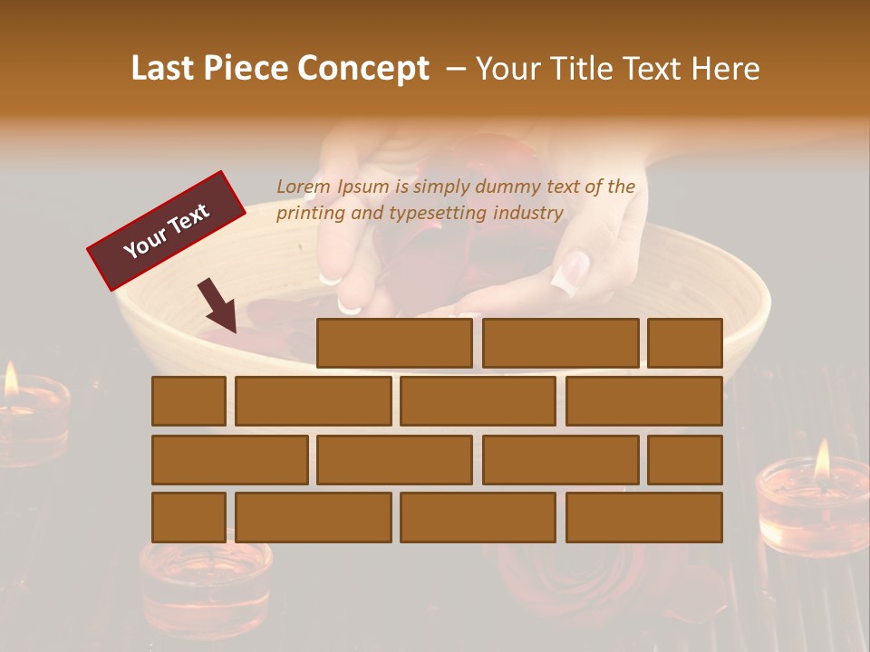 Water Skincare Therapy PowerPoint Template