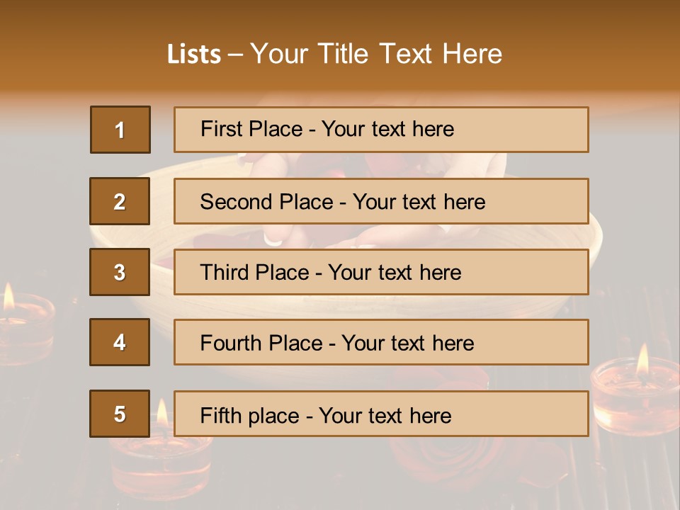 Water Skincare Therapy PowerPoint Template