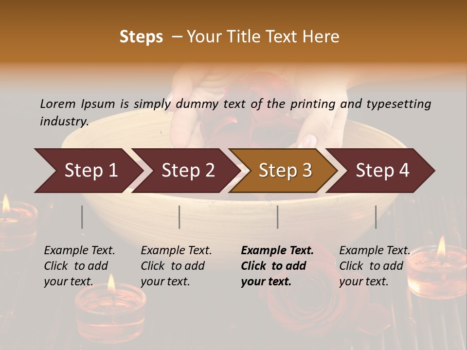 Water Skincare Therapy PowerPoint Template