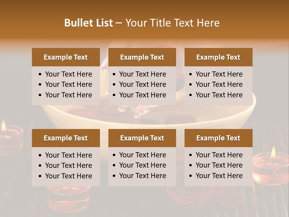 Water Skincare Therapy PowerPoint Template