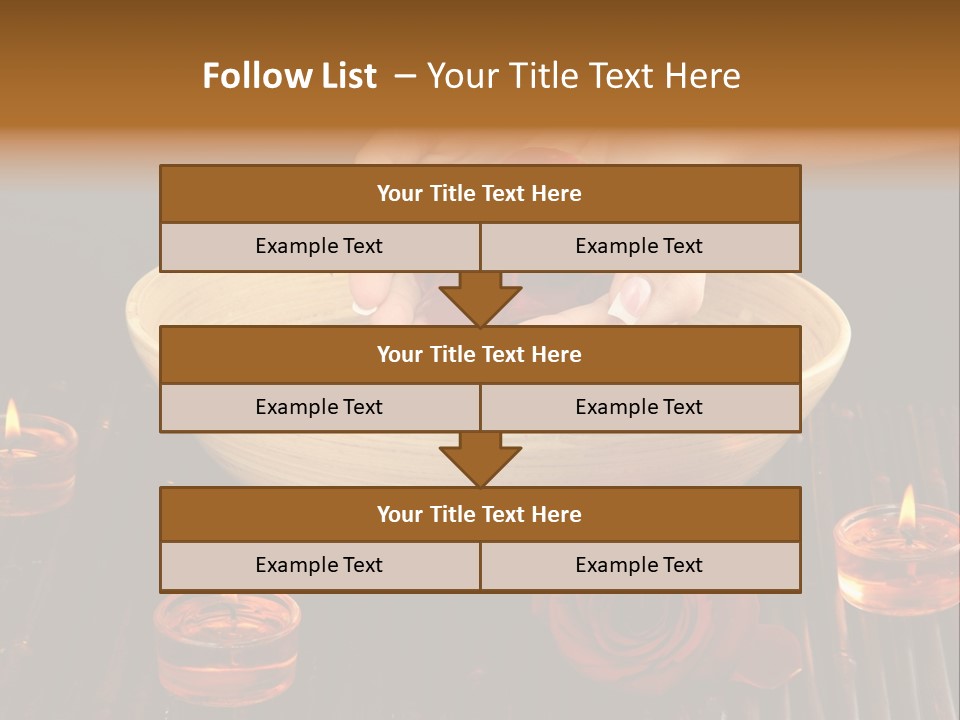 Water Skincare Therapy PowerPoint Template