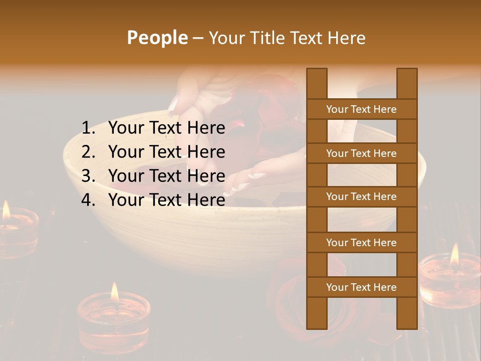 Water Skincare Therapy PowerPoint Template