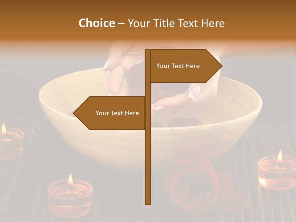 Water Skincare Therapy PowerPoint Template