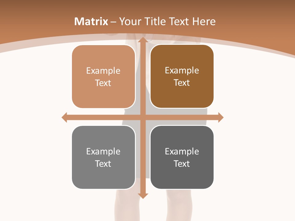 Person Megaphone Senior PowerPoint Template