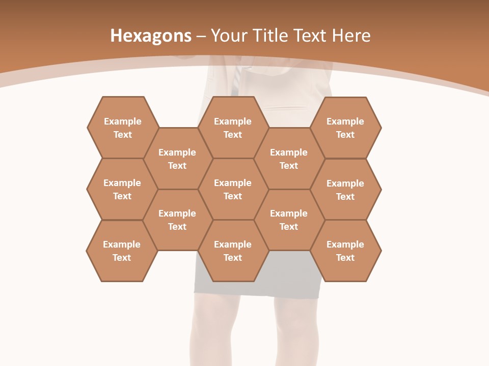 Person Megaphone Senior PowerPoint Template