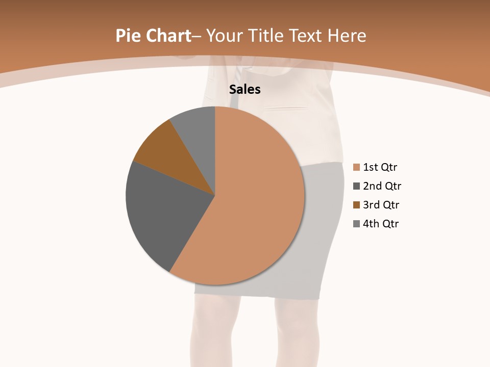 Person Megaphone Senior PowerPoint Template