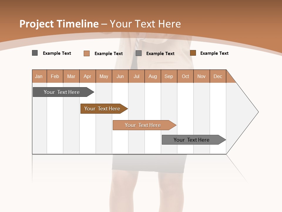 Person Megaphone Senior PowerPoint Template
