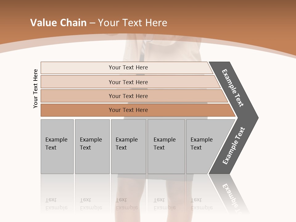 Person Megaphone Senior PowerPoint Template