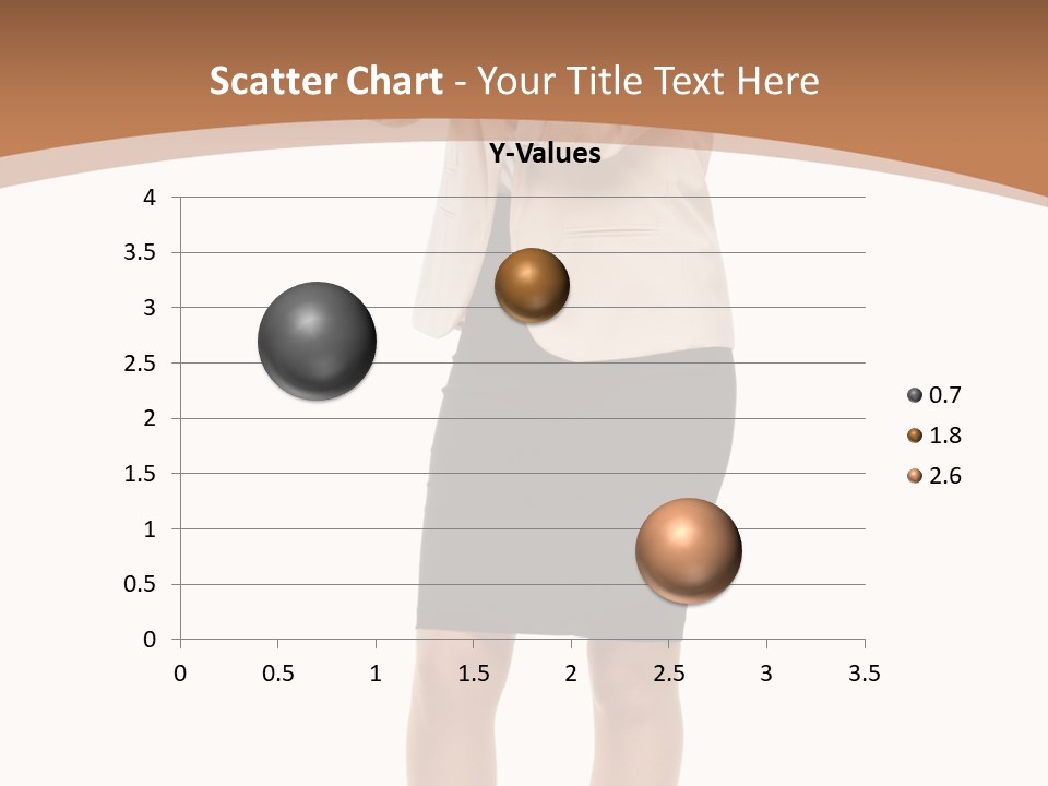 Person Megaphone Senior PowerPoint Template