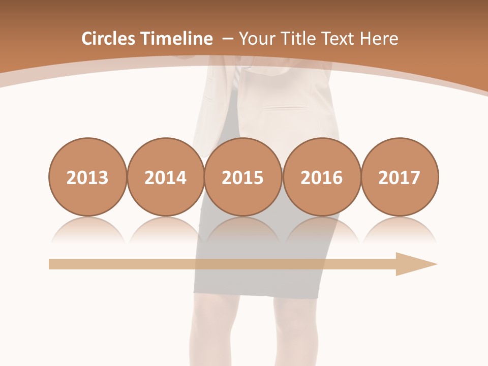 Person Megaphone Senior PowerPoint Template