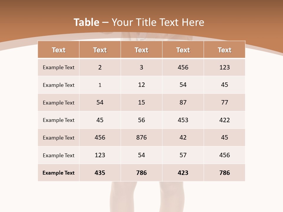 Person Megaphone Senior PowerPoint Template