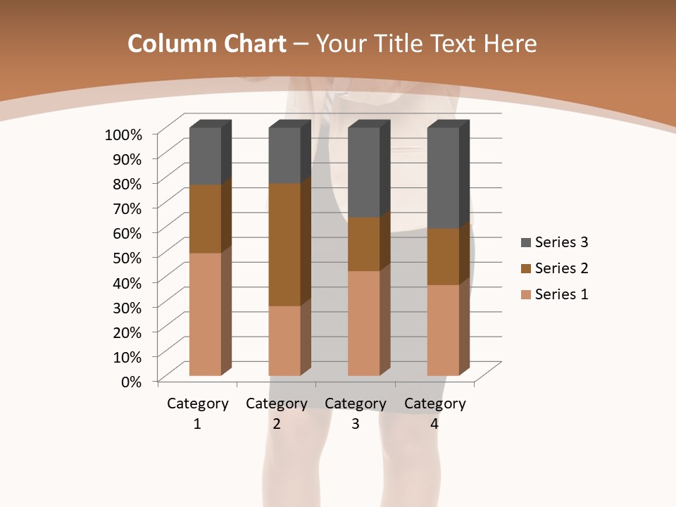 Person Megaphone Senior PowerPoint Template