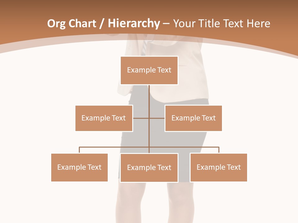 Person Megaphone Senior PowerPoint Template