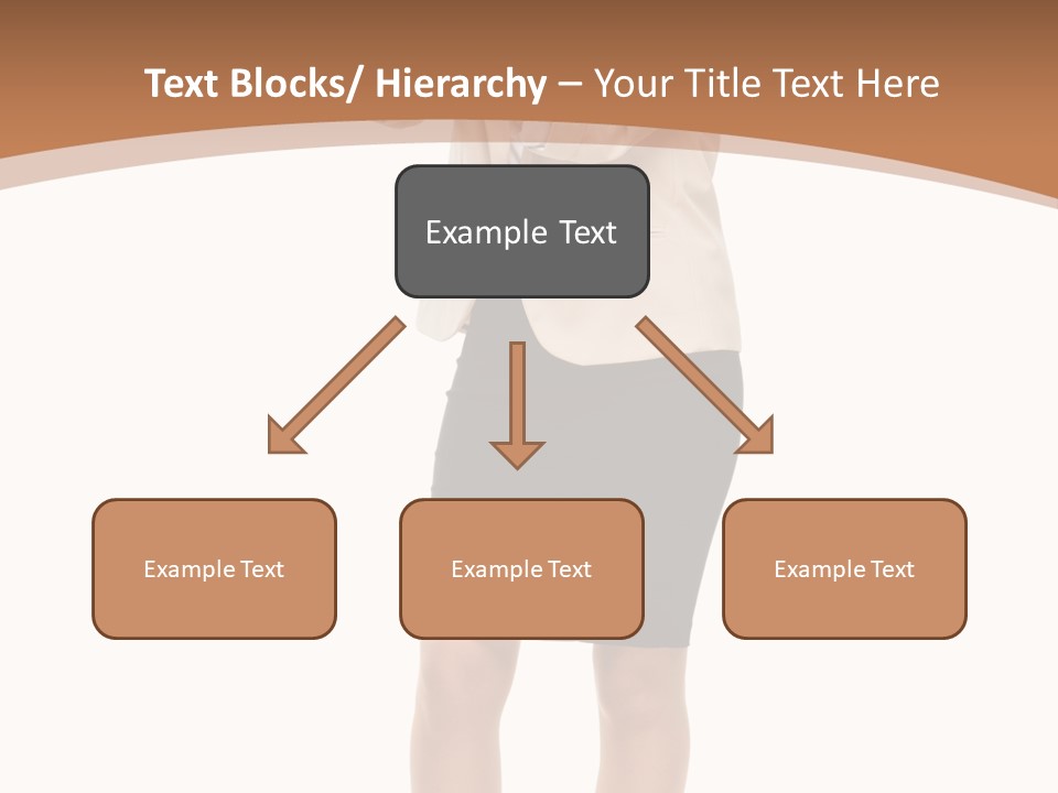Person Megaphone Senior PowerPoint Template
