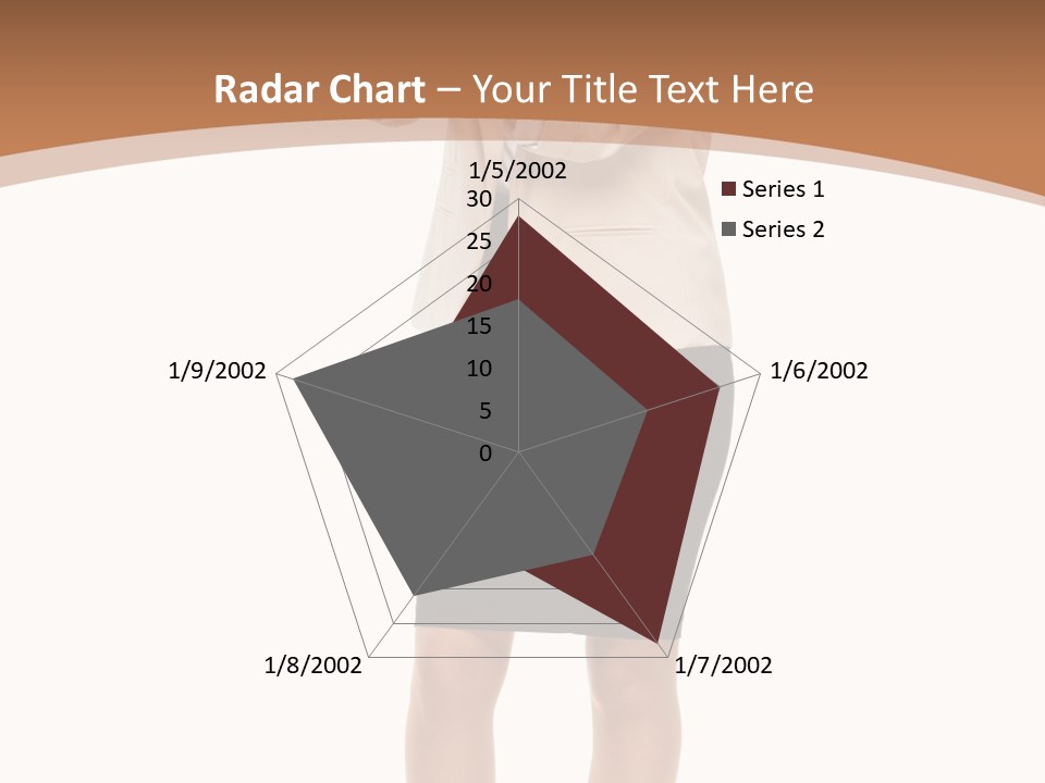 Person Megaphone Senior PowerPoint Template
