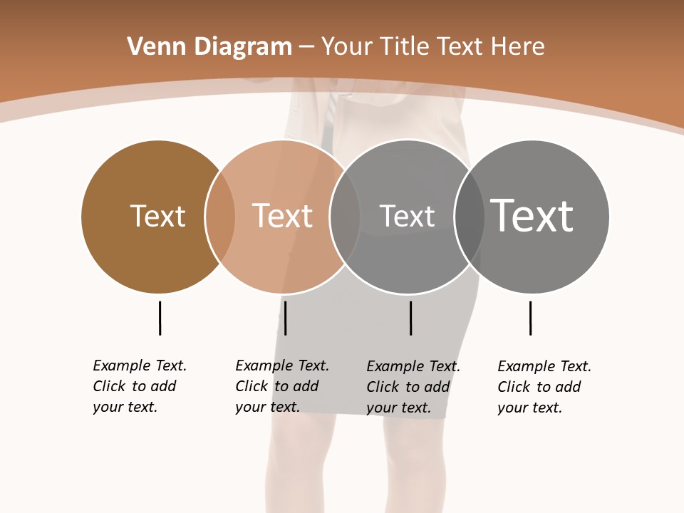 Person Megaphone Senior PowerPoint Template