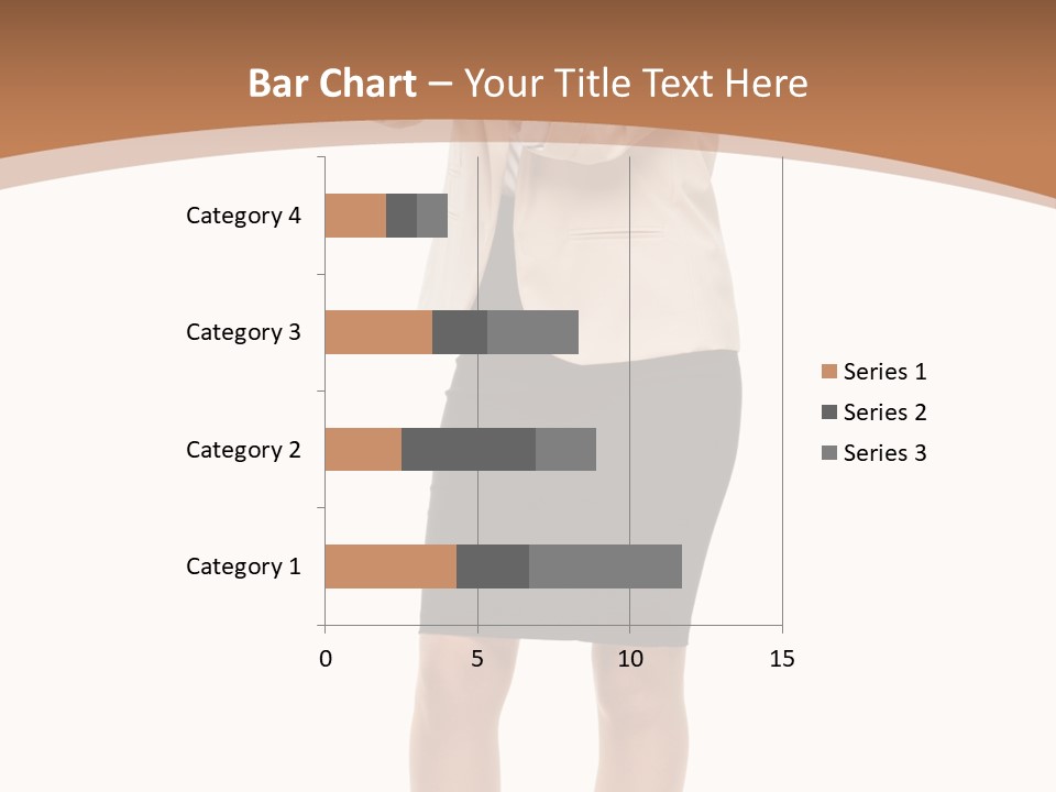 Person Megaphone Senior PowerPoint Template