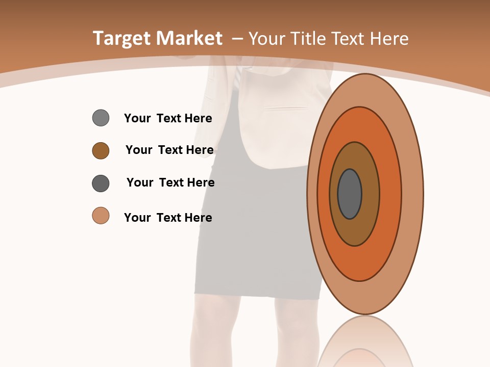 Person Megaphone Senior PowerPoint Template